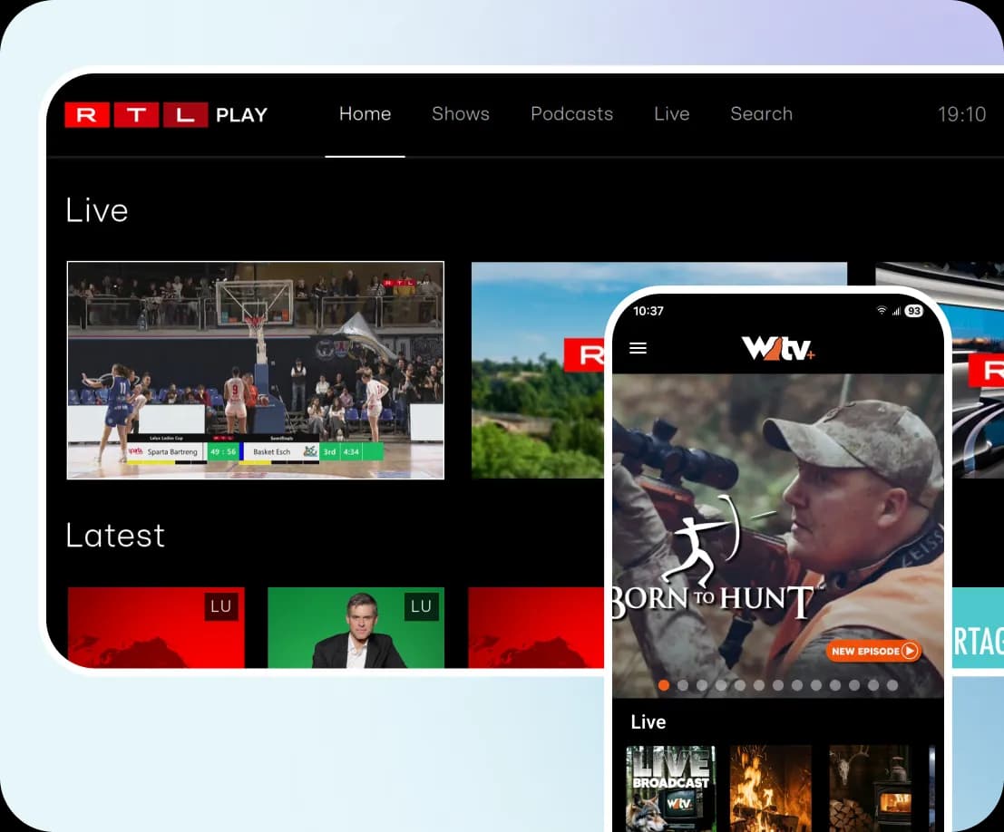 White label streaming apps