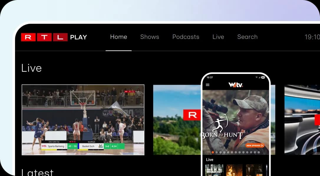 White label streaming apps